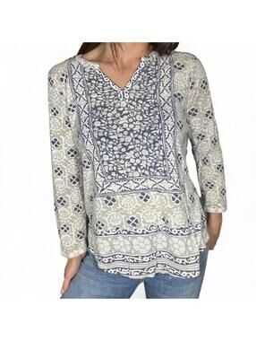 Lucky Brand Longsleeve Tunic Top